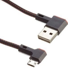 Delock Easy USB-kabel 20cm Sort